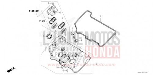 COUVERCLE DE CULASSE CMX1100DN de 2022